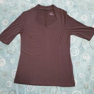 Grace brand women's black dress blouse size small